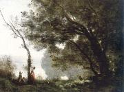 souvenir de mortefontaine  Jean Baptiste Camille  Corot